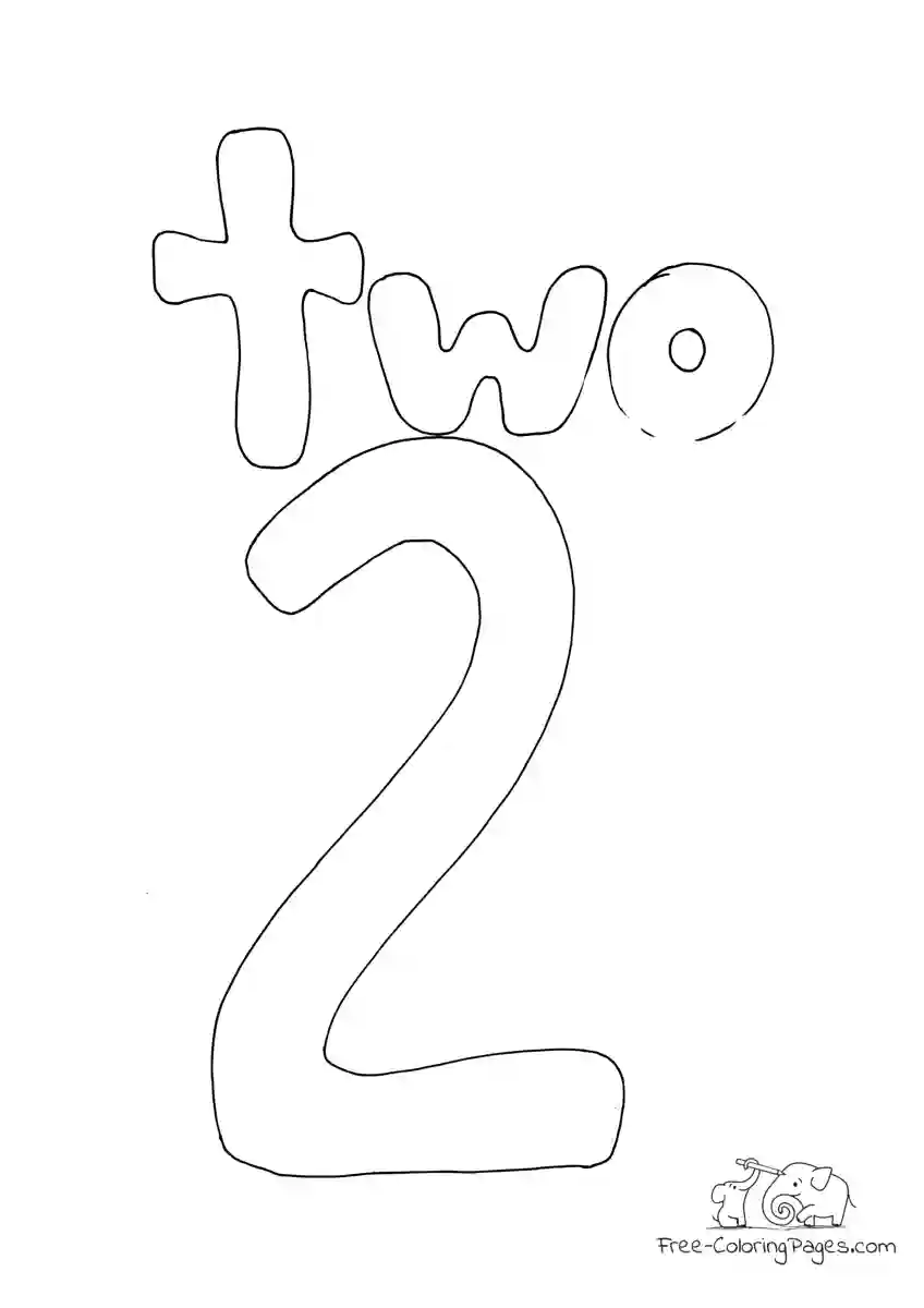 Coloring Page Number 2